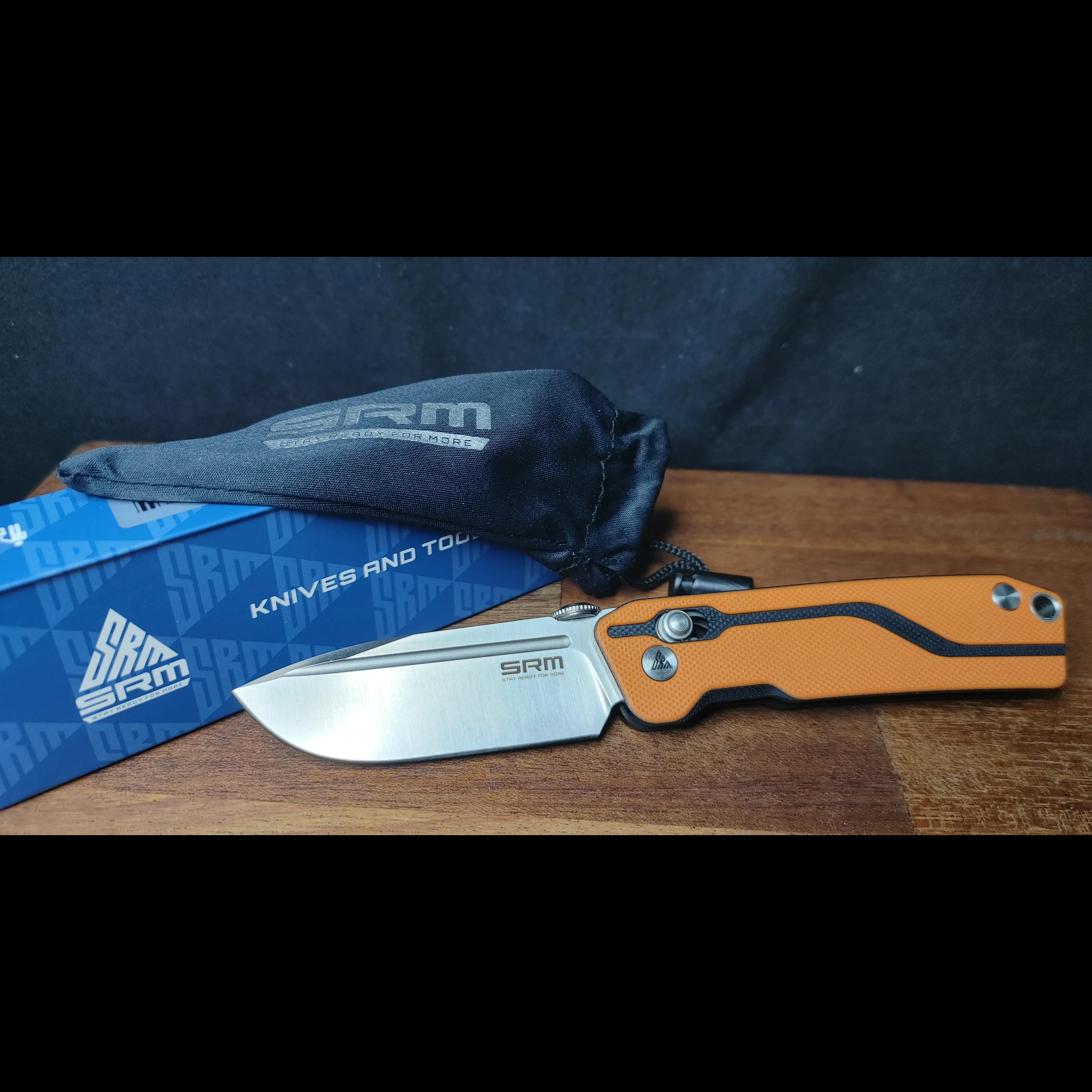 Bladebinge - SRM - Rubik - Axis Lock D2 Blade G10 Handles