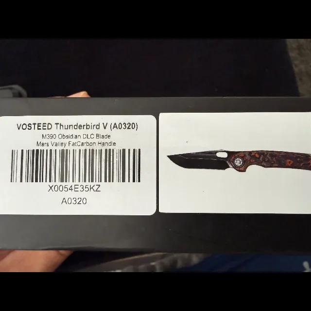 Bladebinge - Vosteed Thunderbird folding knife with Mars Valley ...