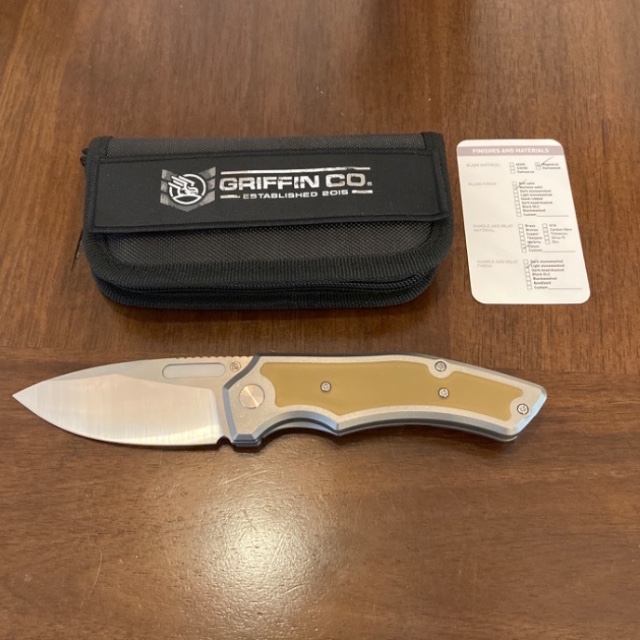 Bladebinge - Griffin co. Scout F3.5 ultem and magnacut
