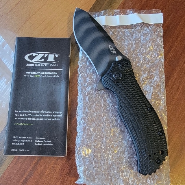 Bladebinge - Zero Tolerance ZT 0303 Ken Onion Folding Knife S30V