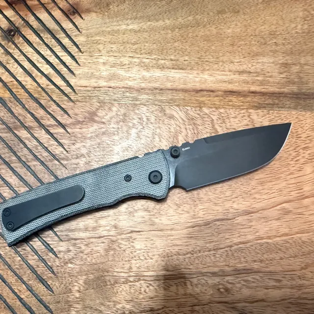 Bladebinge - Chávez Redención 229 Drop Point Blue Label Elmax blackout