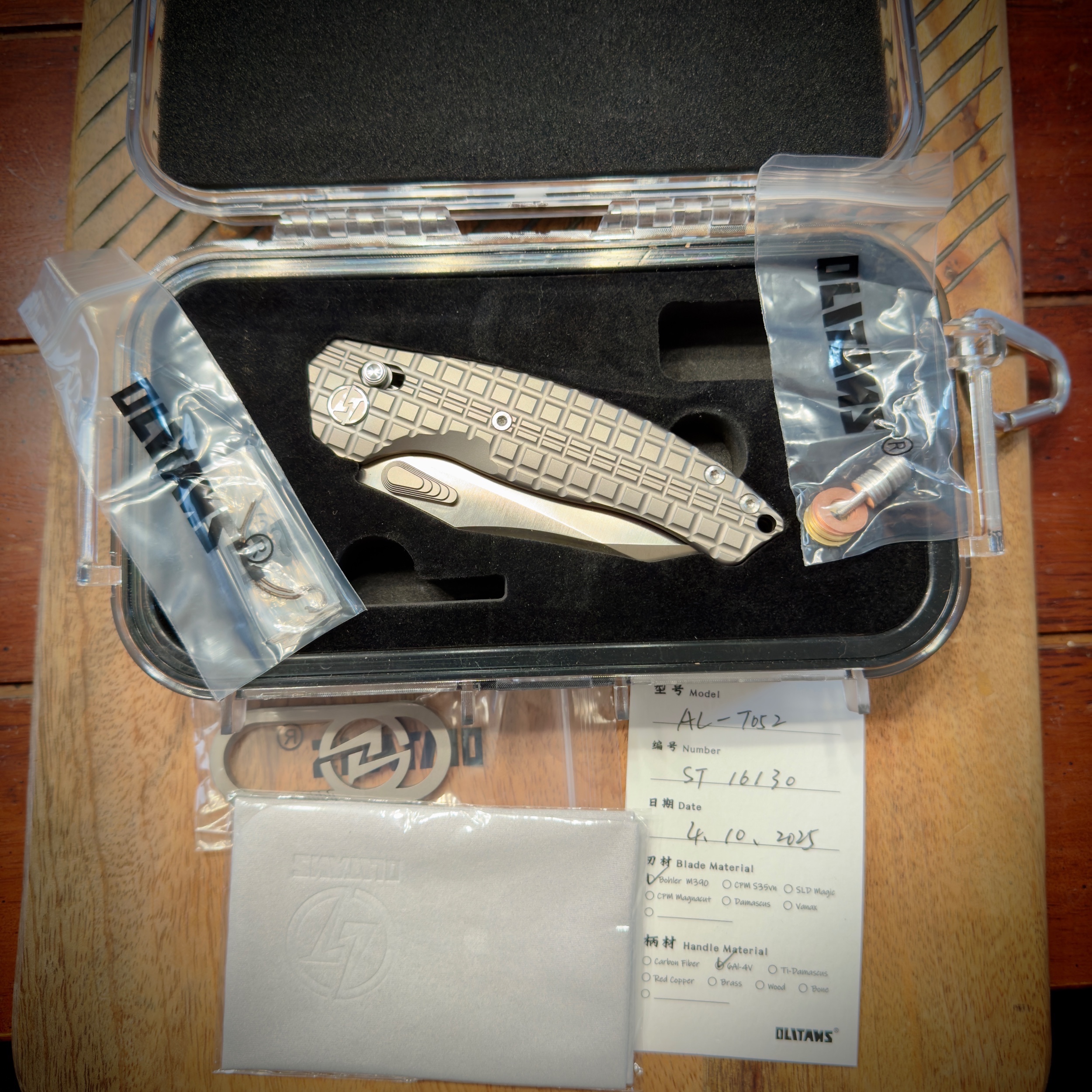 Bladebinge - Olitans TO52 Limited run #16 of 33 ****PRICE DROP****
