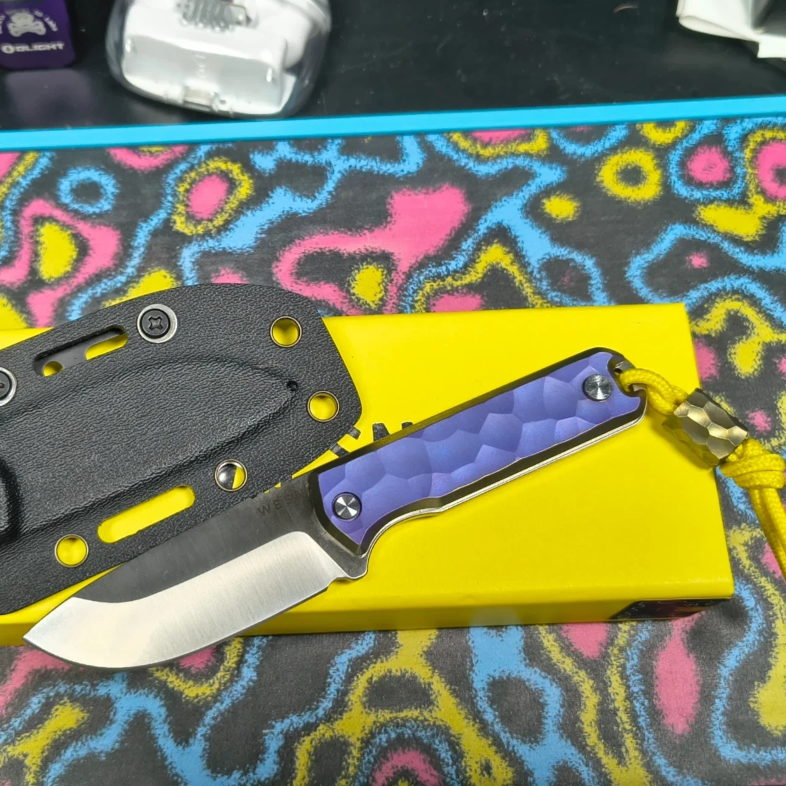 Bladebinge - WESN - Ridgeline Bornas Titanium Fixed Blade