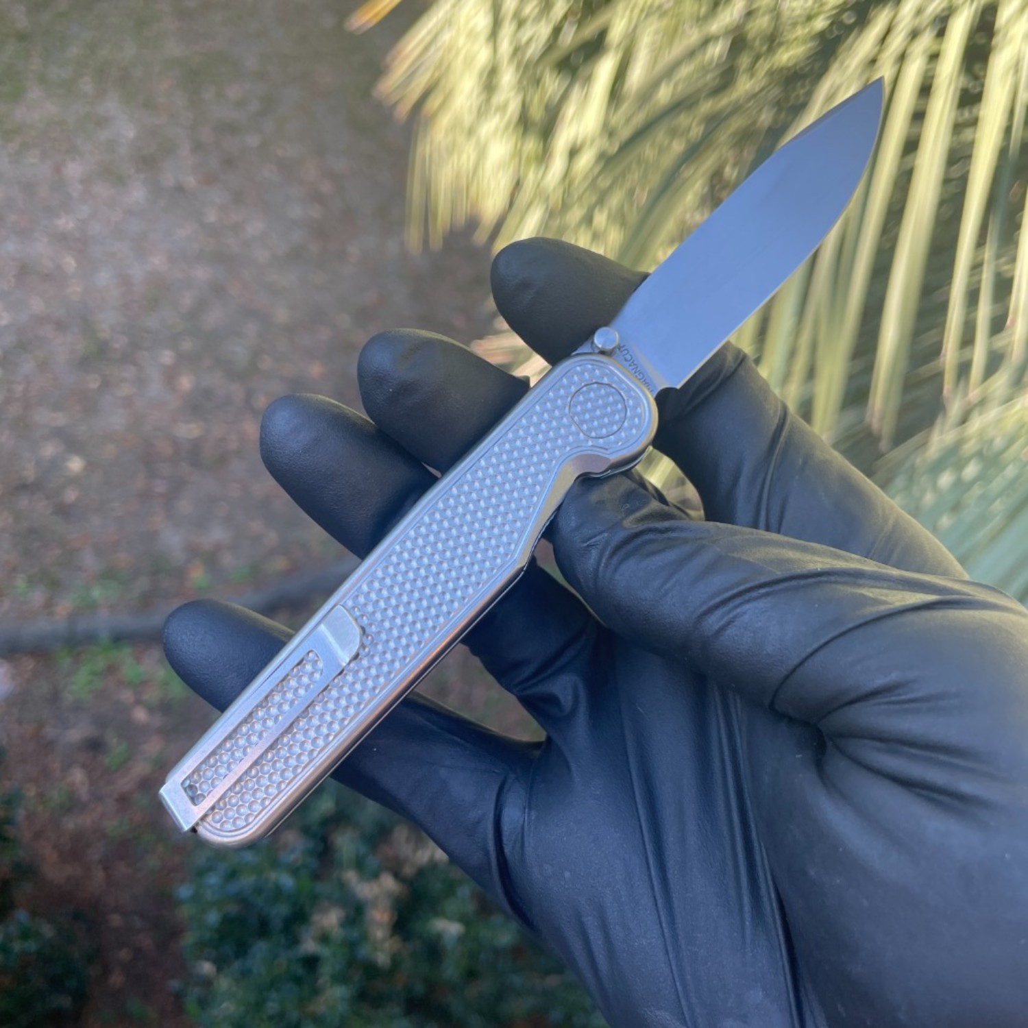 Knafsale - Tactile Knife Co. Rockwall (Magnacut - Golf Dimples Edition)