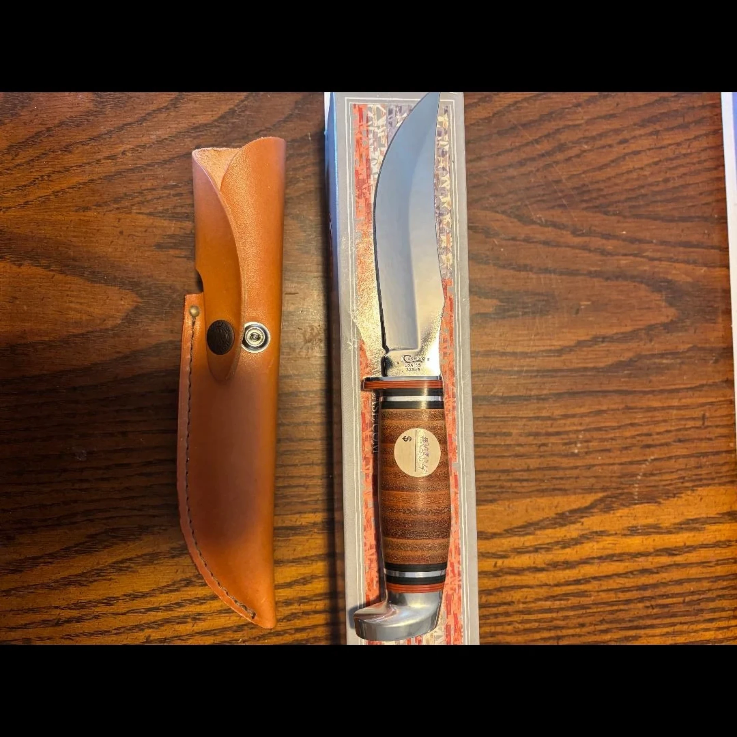 Bladebinge - Case 323-5 Hunter with sheath all original New!!!