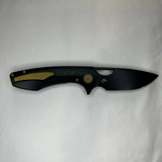 Bladebinge - Gecko Customz V2 Sikorae Pocket Knife Titanium