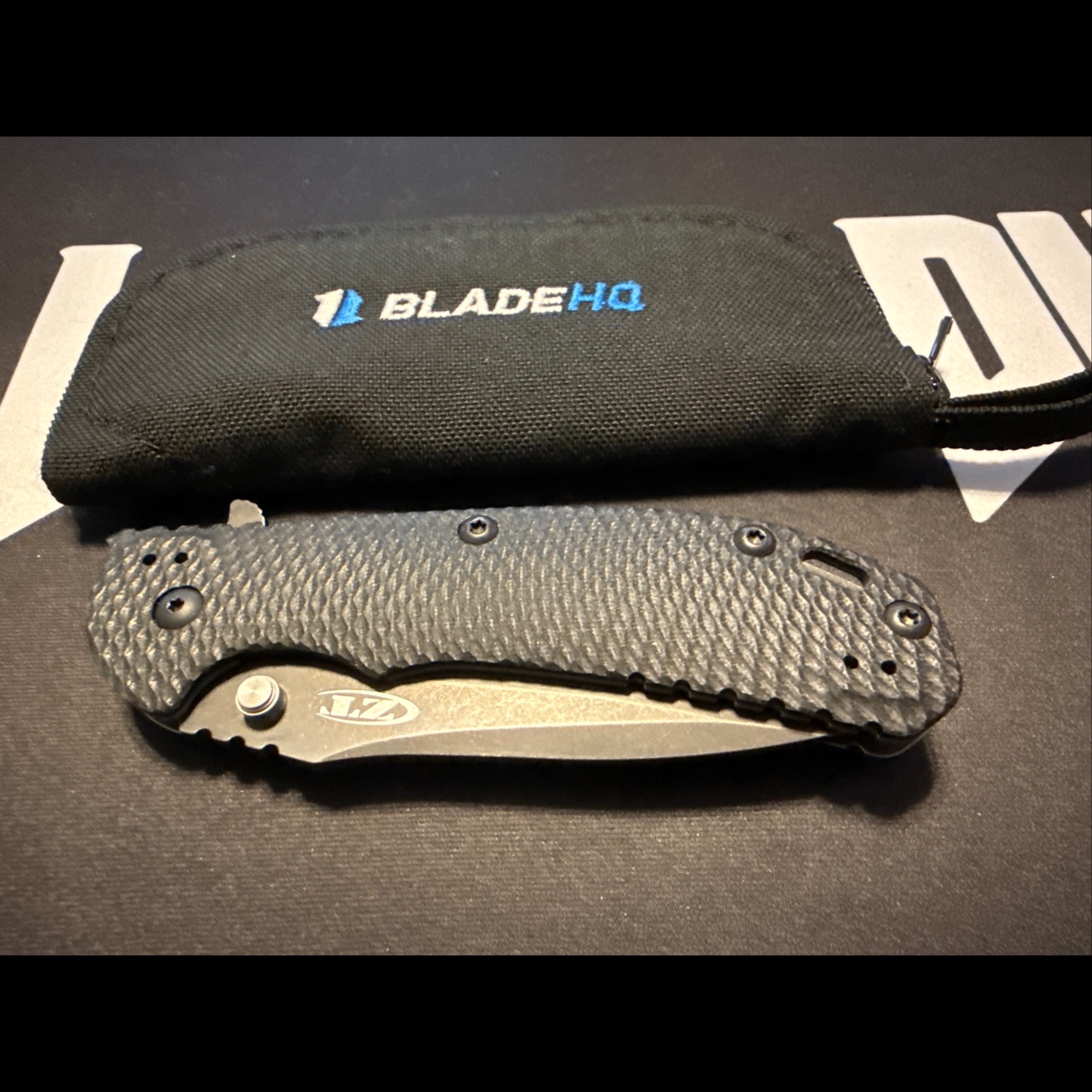 Bladebinge - RARE ZT Zero Tolerance 0560BW Hinderer Design Elmax