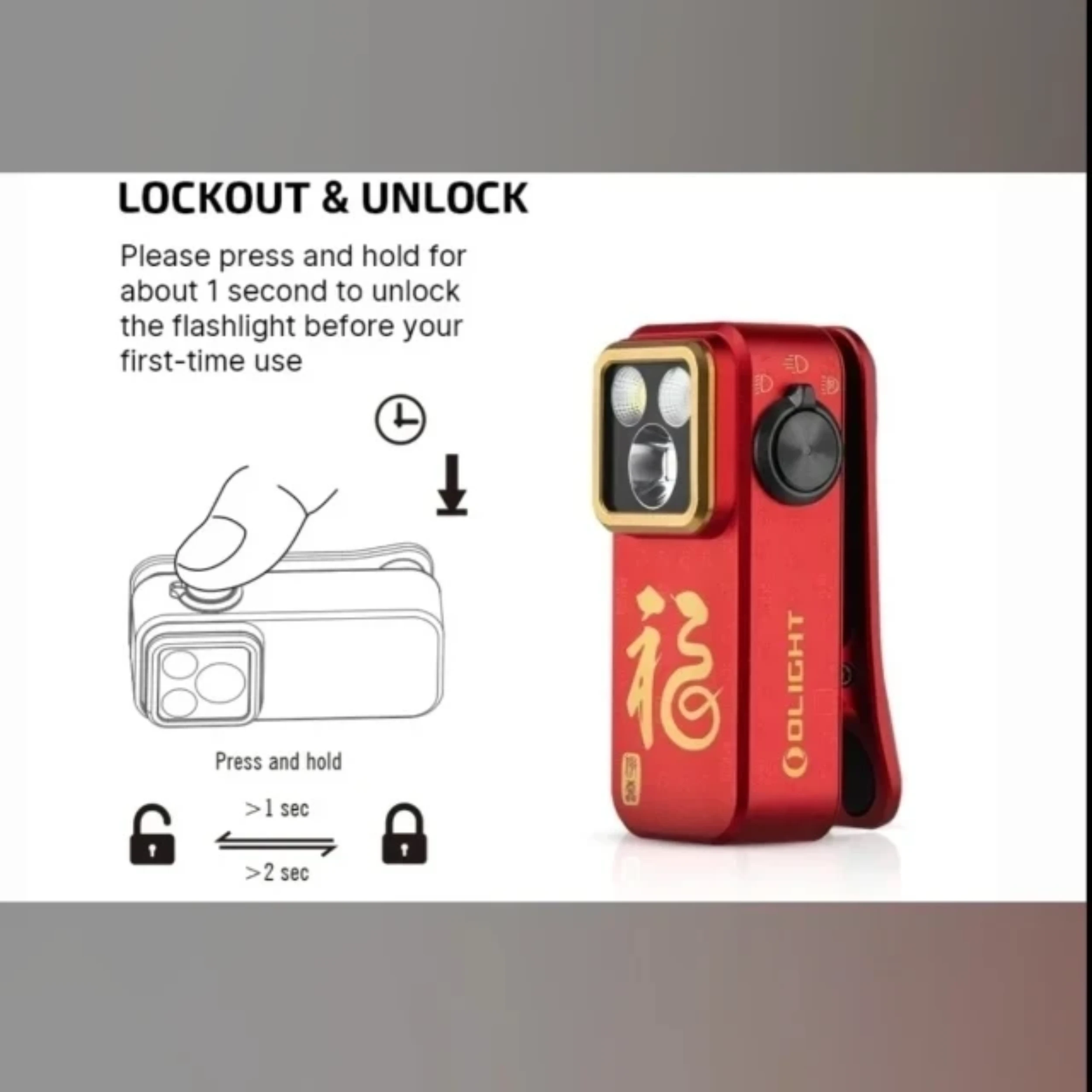 Bladebinge - O-LIGHT O-clip pro Fortune Snake Special Edition