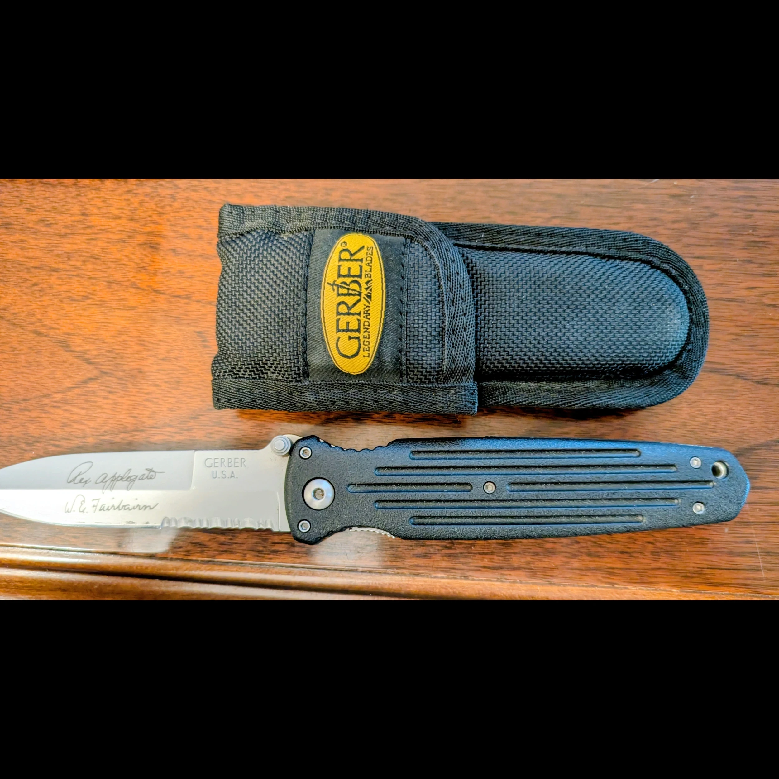 Bladebinge - Gerber Rex Applegate-Fairbairn Combat Folder