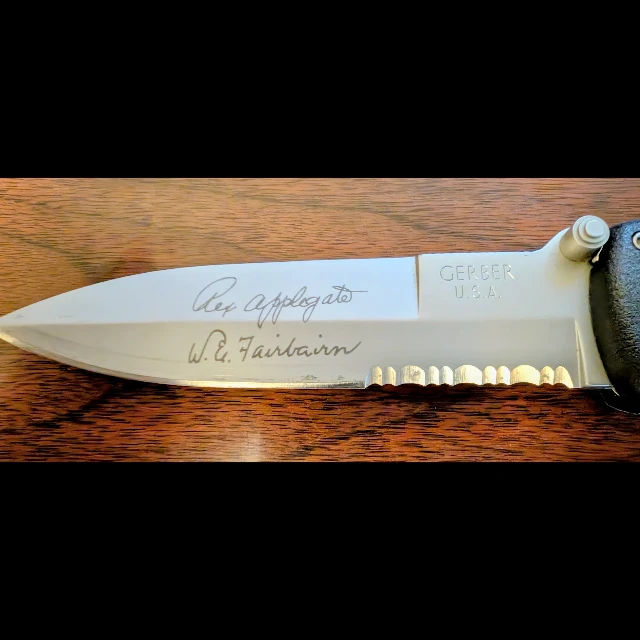 Bladebinge - Gerber Rex Applegate-Fairbairn Combat Folder