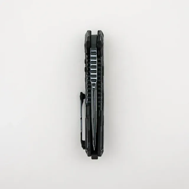 Bladebinge - Heretic Knives Medusa Manual Frame Lock Knife Gray Cel ...