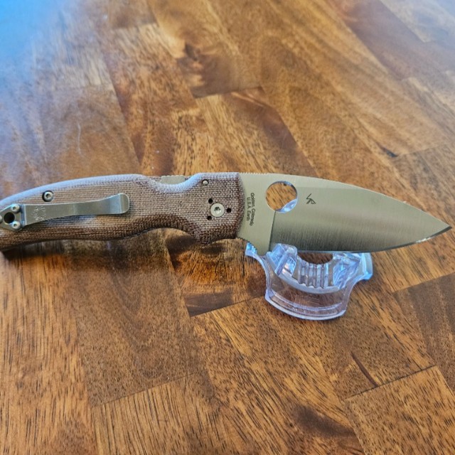 Bladebinge Spyderco Shaman, Z wear sprint run