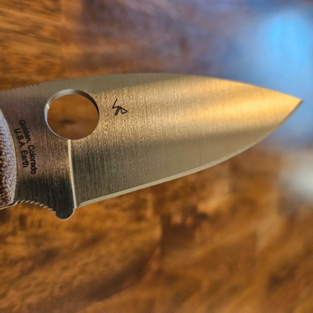 Bladebinge Spyderco Shaman, Z wear sprint run