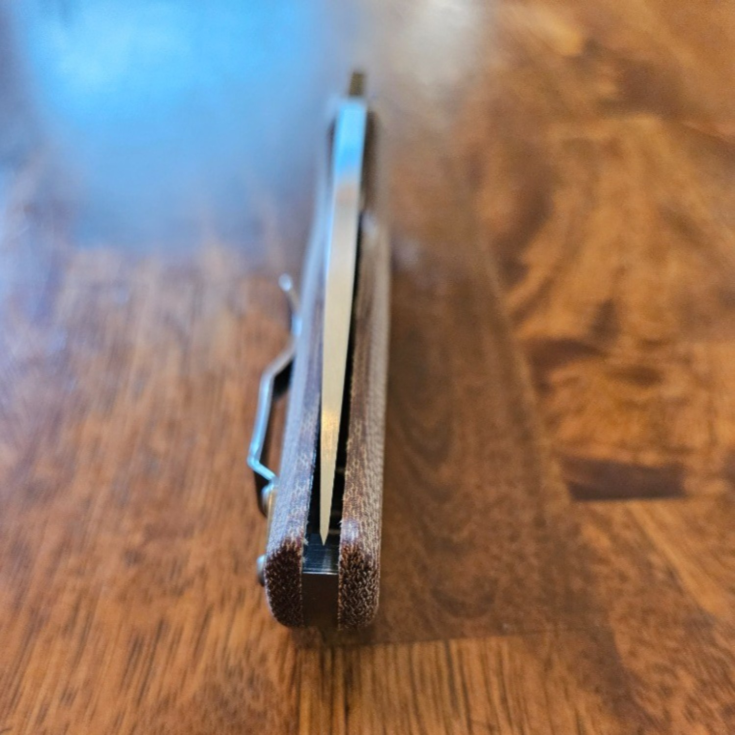 Bladebinge Spyderco Shaman, Z wear sprint run