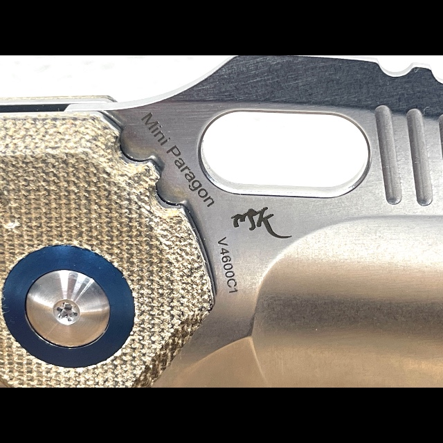 Bladebinge - Kizer Mini Paragon V4600C1 – Green Micarta 