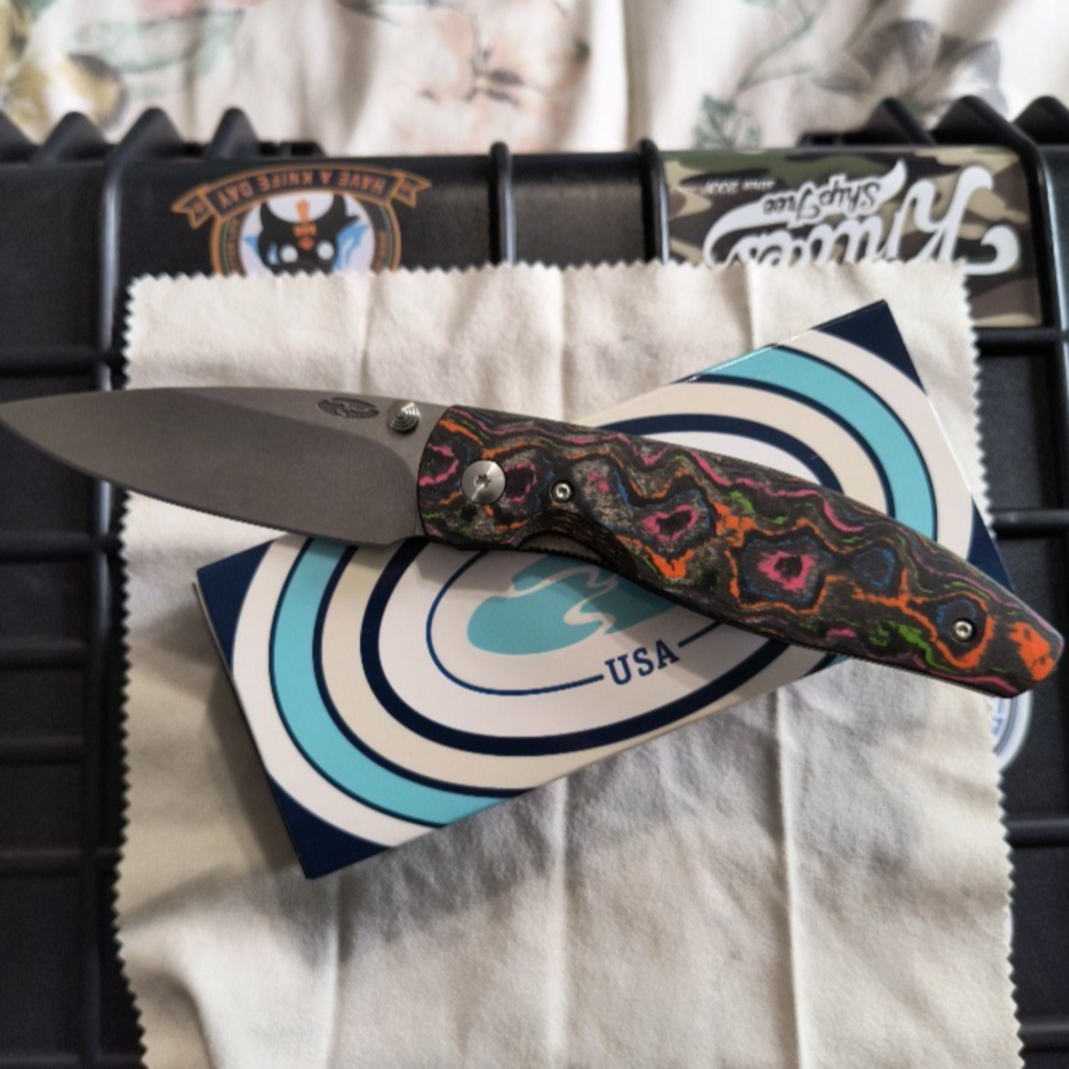 magmaglass camouflageA 75atom用　激レア Bladebinge - Trm IRIE magnacut atom 80s camo carbon 3d