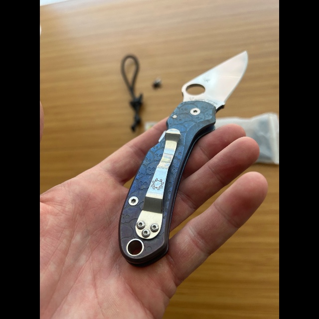 Bladebinge - Playge x Flytanium Spyderco Para 3 - Skinny Cold Fade Ano ...