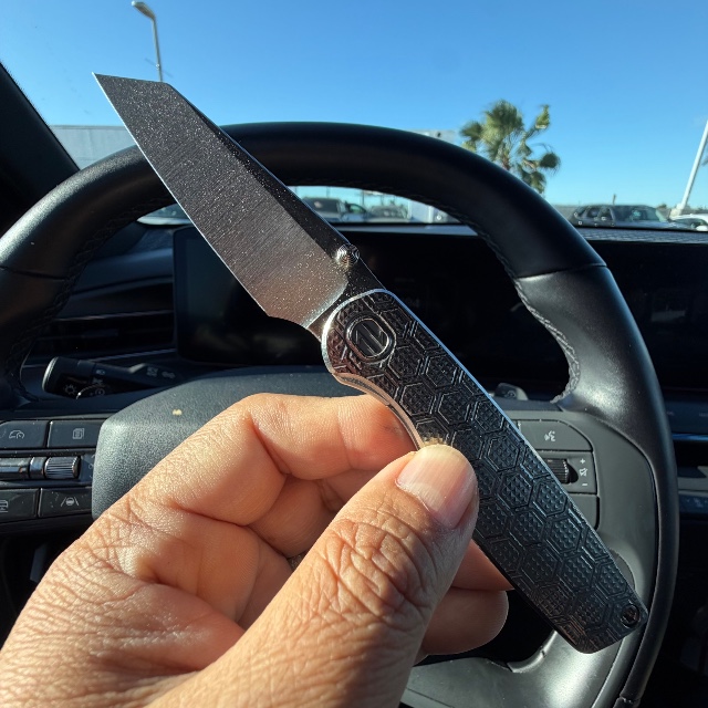Bladebinge - 🔥🔥 Brown Knives Cortex Mini MagnaCut Blade Milled Titanium ...