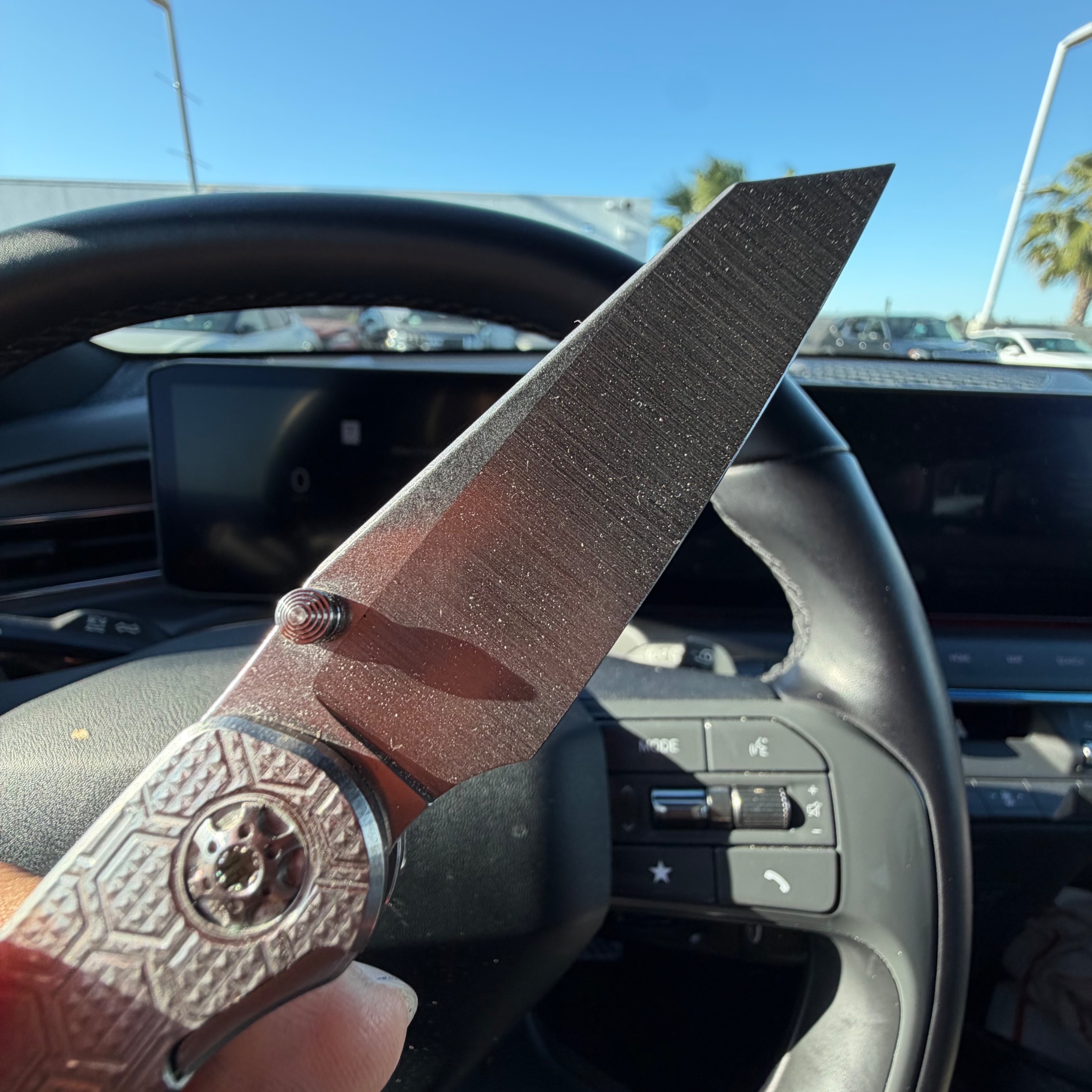 Bladebinge - 🔥🔥 Brown Knives Cortex Mini MagnaCut Blade Milled Titanium ...