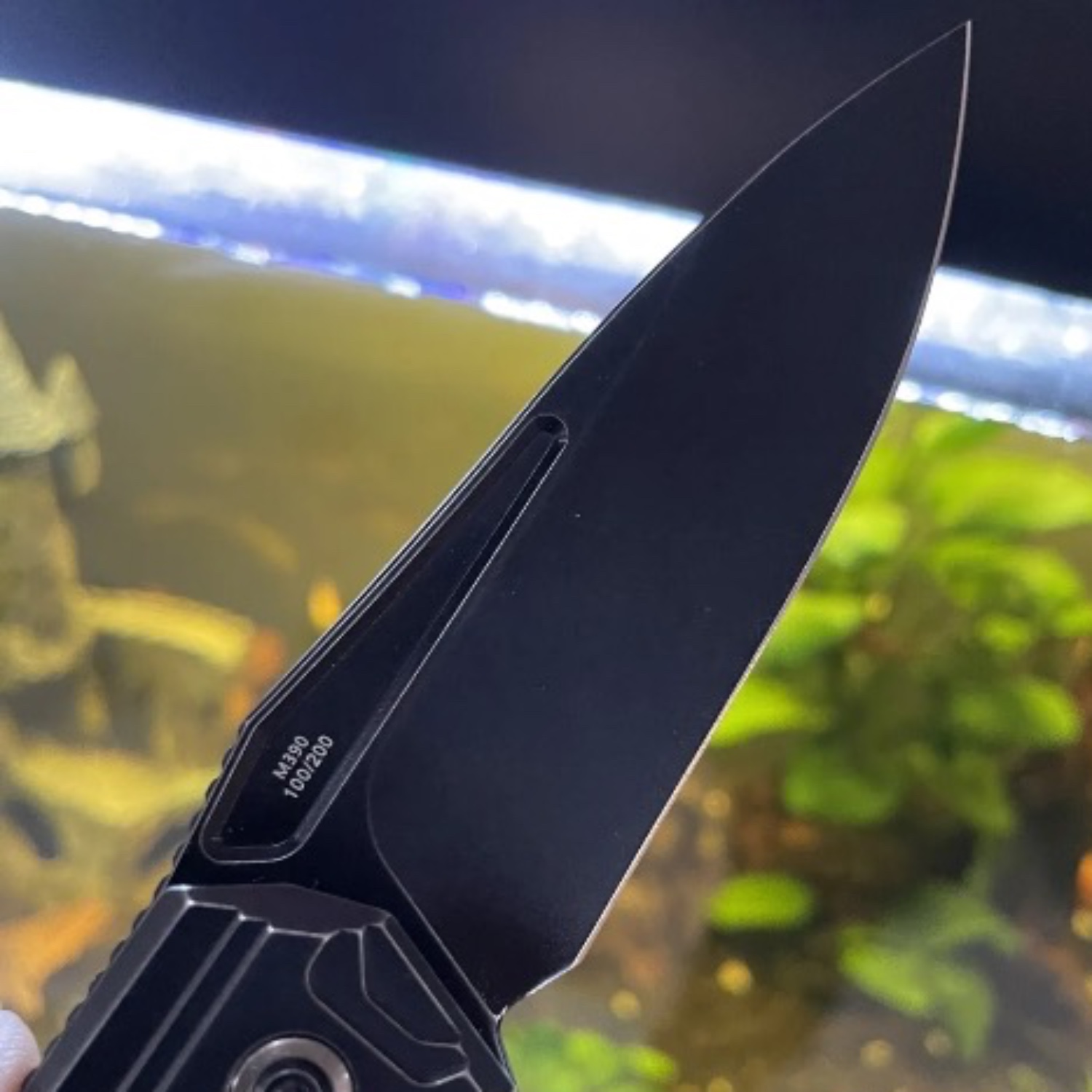 Arkona ブラックメタル black l Bladebinge - Arkona Buran Knife Black Titanium M390 Limited Folder