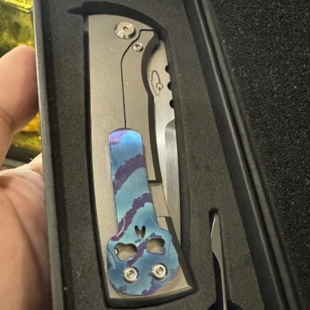 Bladebinge - Chaves Ultramar 229 Kickstop TANTO Titanium Satin Cranes ...