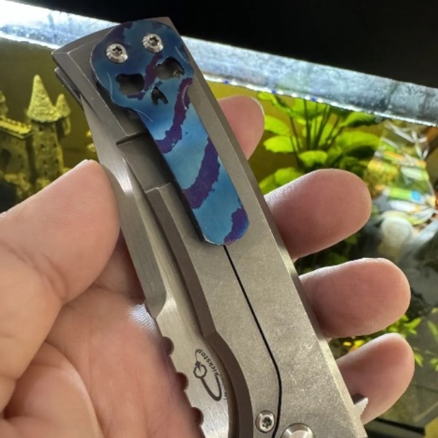 Bladebinge - Chaves Ultramar 229 Kickstop TANTO Titanium Satin Cranes ...
