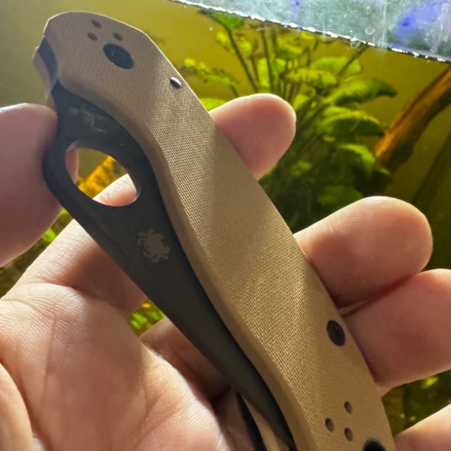 Bladebinge Spyderco Para 3 10V REC Exclusive Coyote Brown Rivers Edge