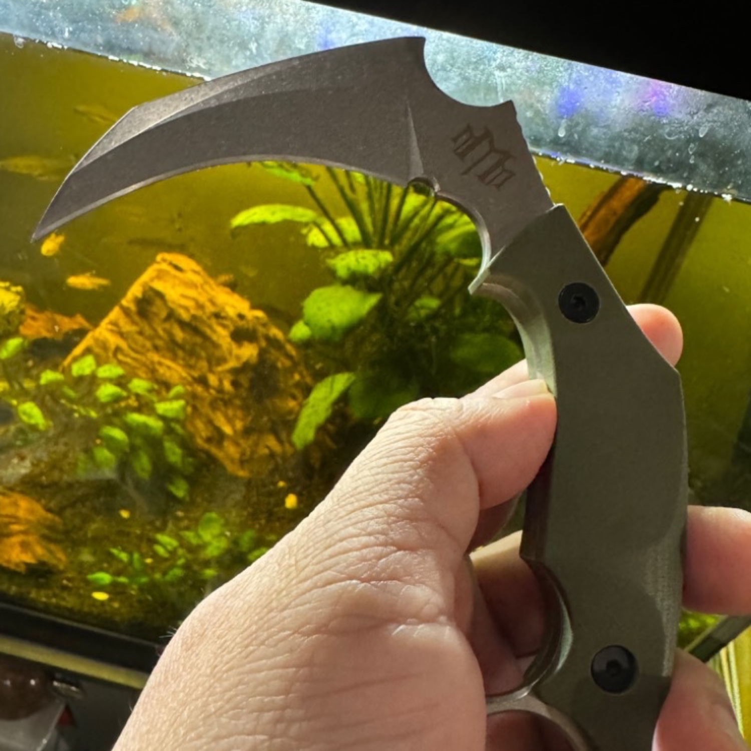 Bladebinge - M3 Tactical Karambit Scythe Knife CPMD2