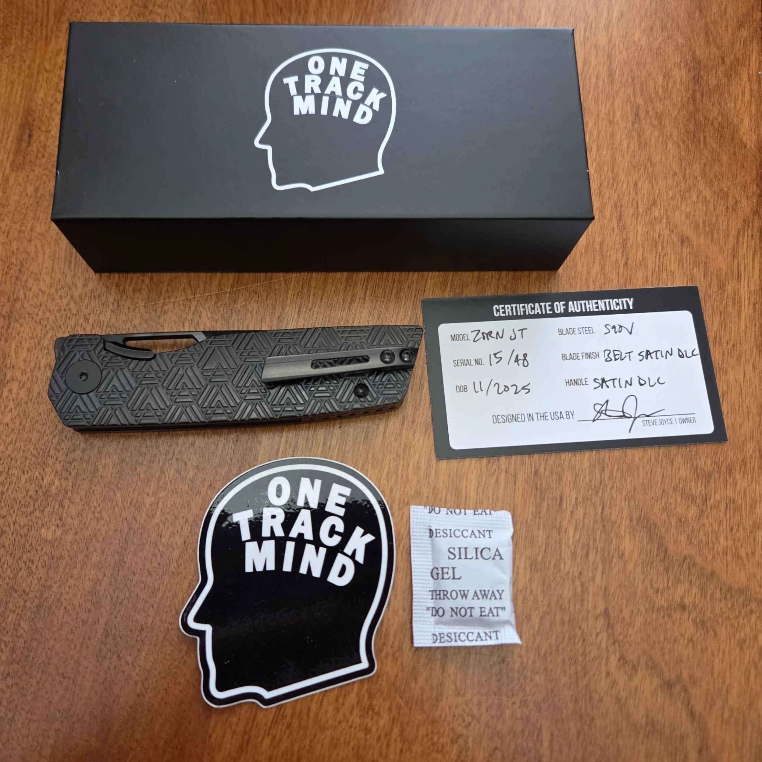 Bladebinge - *MINT* One Track Mind - Zorn - Satin DLC