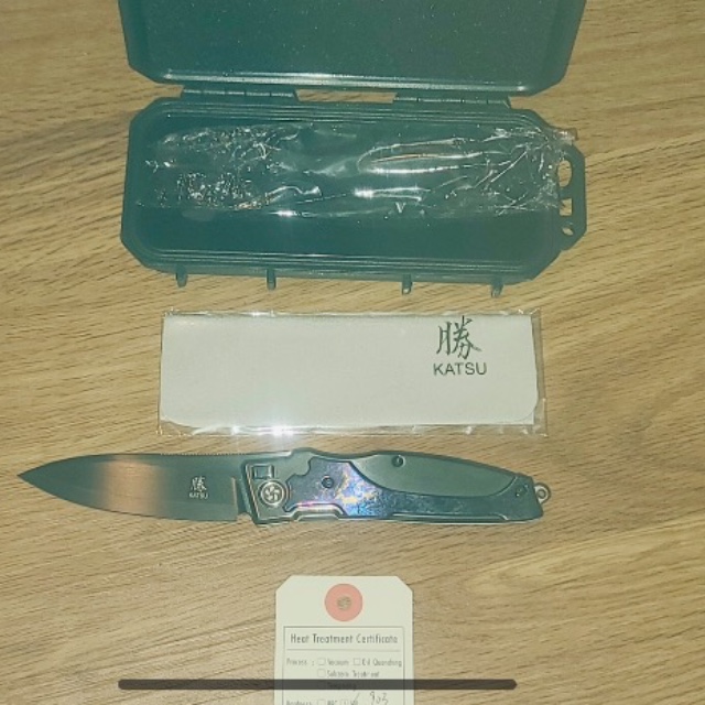 Bladebinge - KATSU KS-T1, Zirconium + Titanium Alloy Handle With