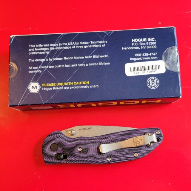 Bladebinge - Doug Ritter RSK® MK1-G2 knife. 3.44