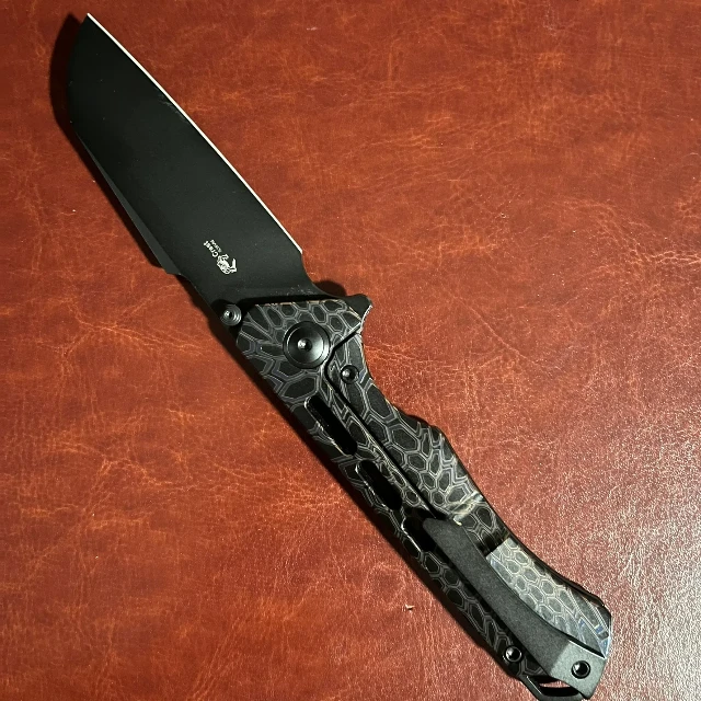 Bladebinge - Kizer Crest - Gecko Custom Anodized