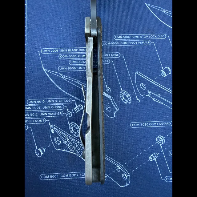 Bladebinge - Strider SnG Dagger Grind PD1 Blade Gunner Grip G10 Scale