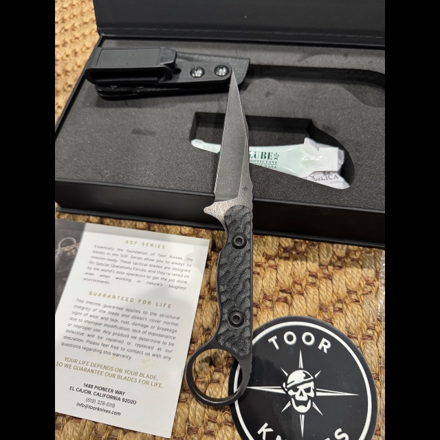 Bladebinge - Toor Knives Jank Shank W carbon