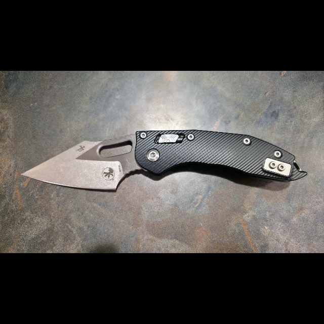 Bladebinge - Microtech Stich, ram lok, black fluted aluminum 🔥 now 275 ...