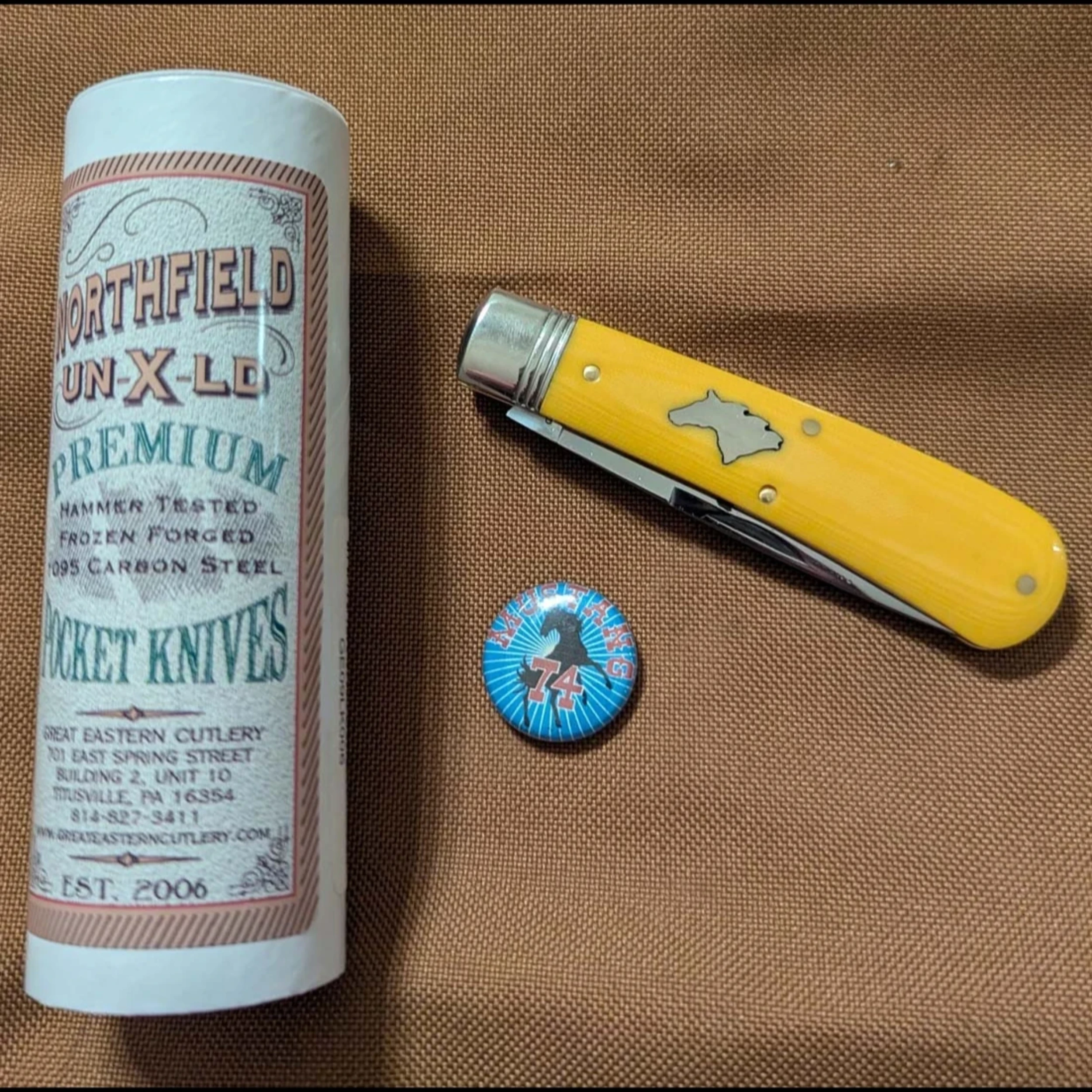 Bladebinge - Great Eastern Cutlery GEC 74 Mustang - Northfield UN