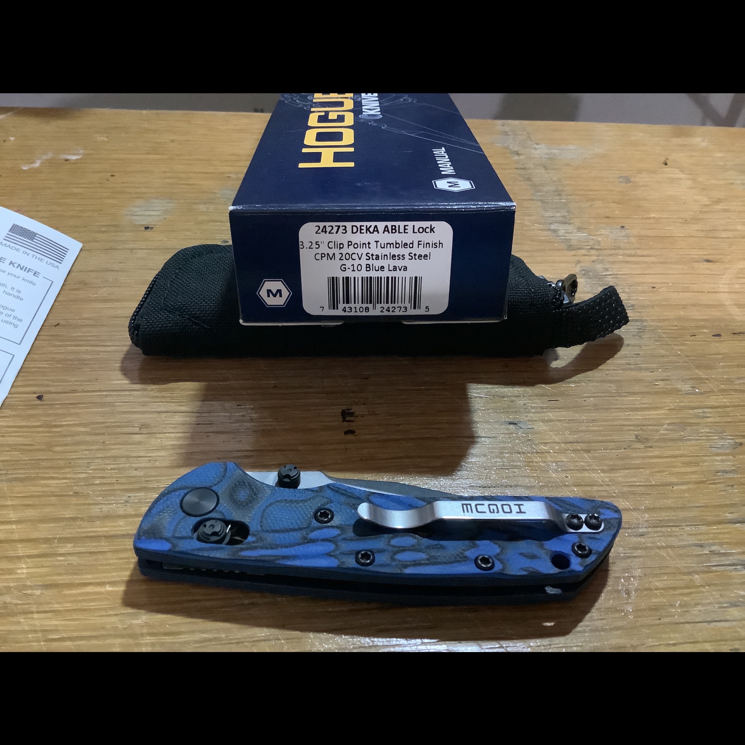 Bladebinge - HOGUE 24273 DEKA ABLE LOCK