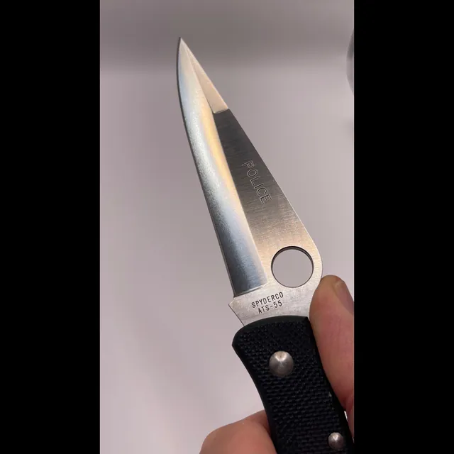 Spyderco - ATS-55 Serrated 0 City Japan Seki Police | eBay ATS