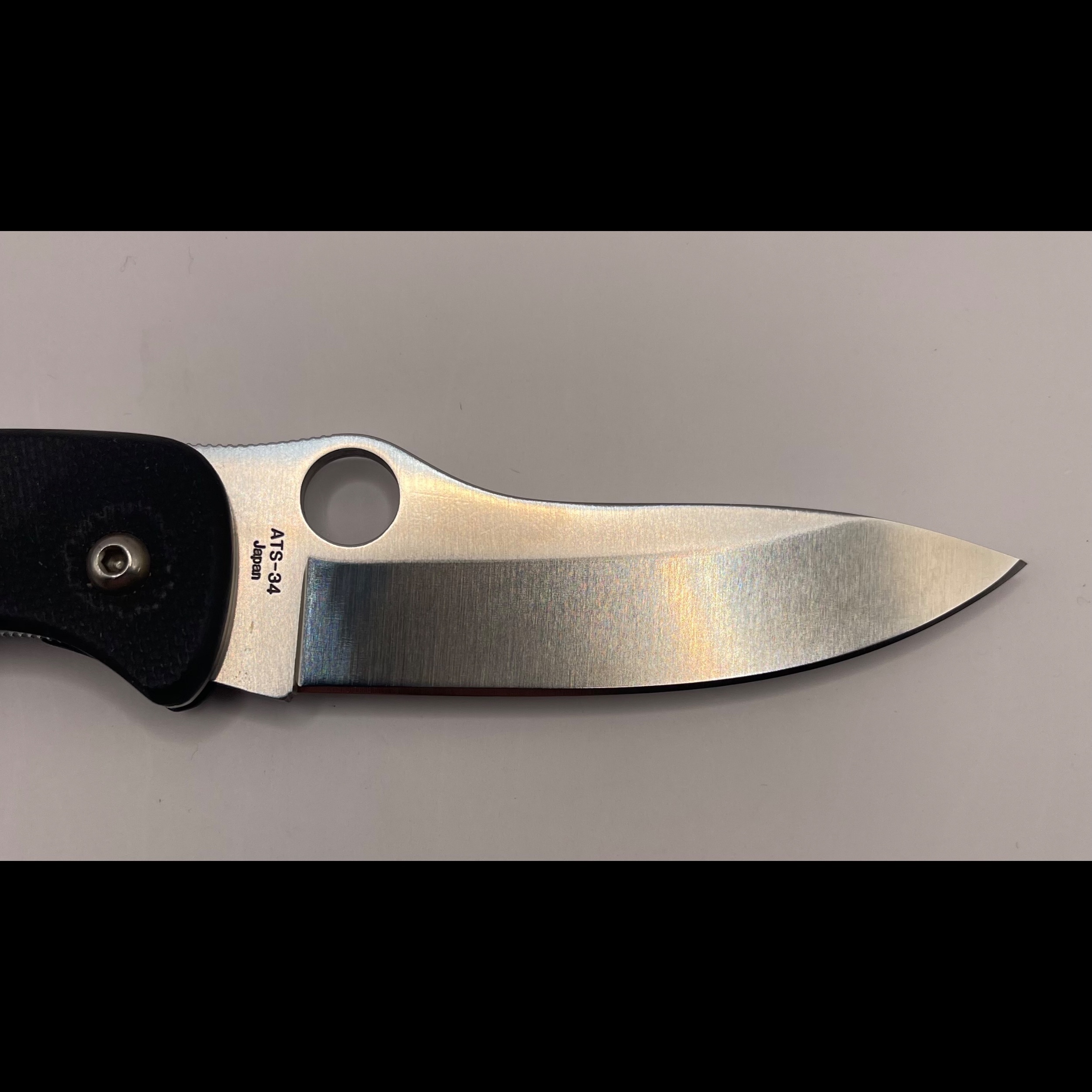 Bladebinge - #24069 1998 Spyderco C48 Tim Wegner ATS -34 steel