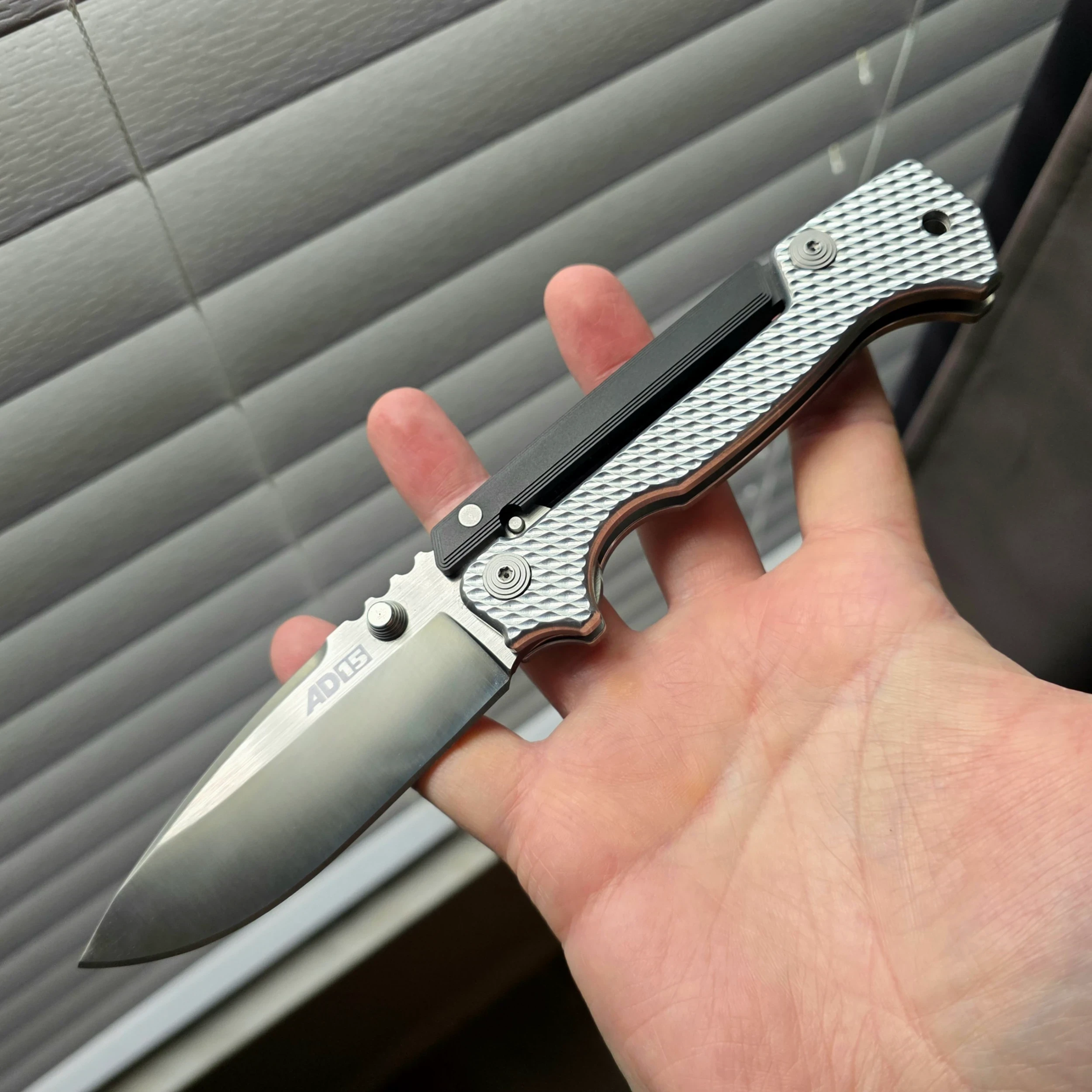 Bladebinge - Cold Steel AD-15 S35VN With Original Goat Scales
