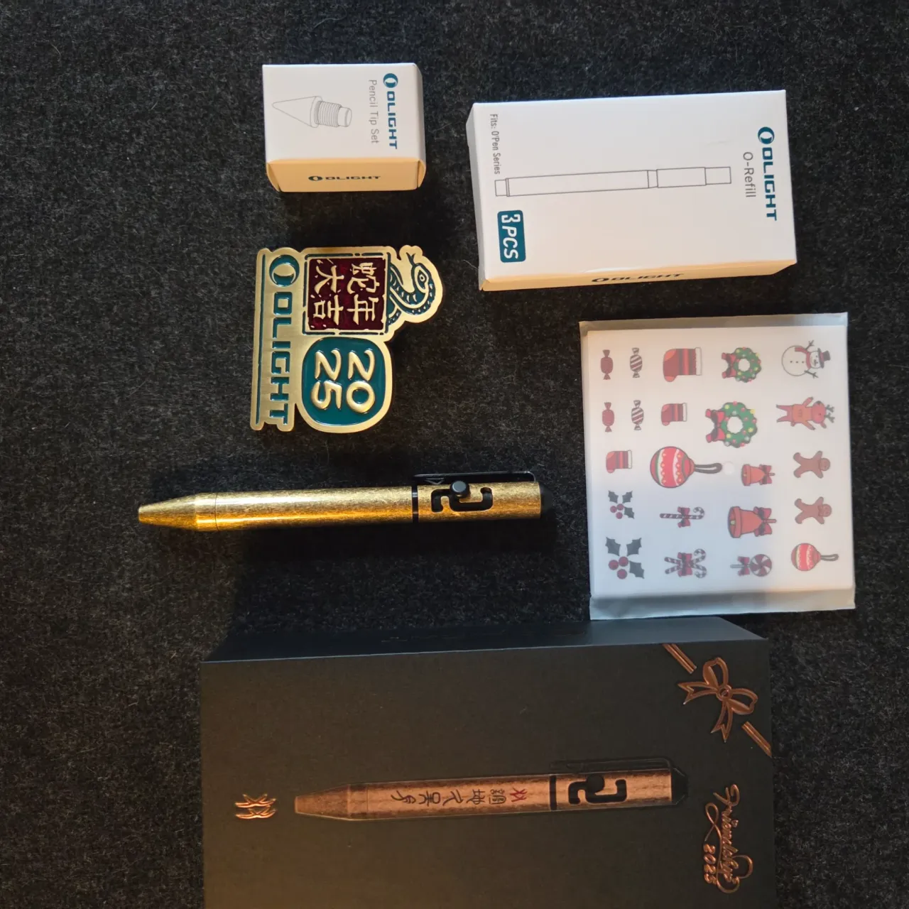 Bladebinge - Olight o'pen mini 2 - Brass - Friendship 2025 Edition