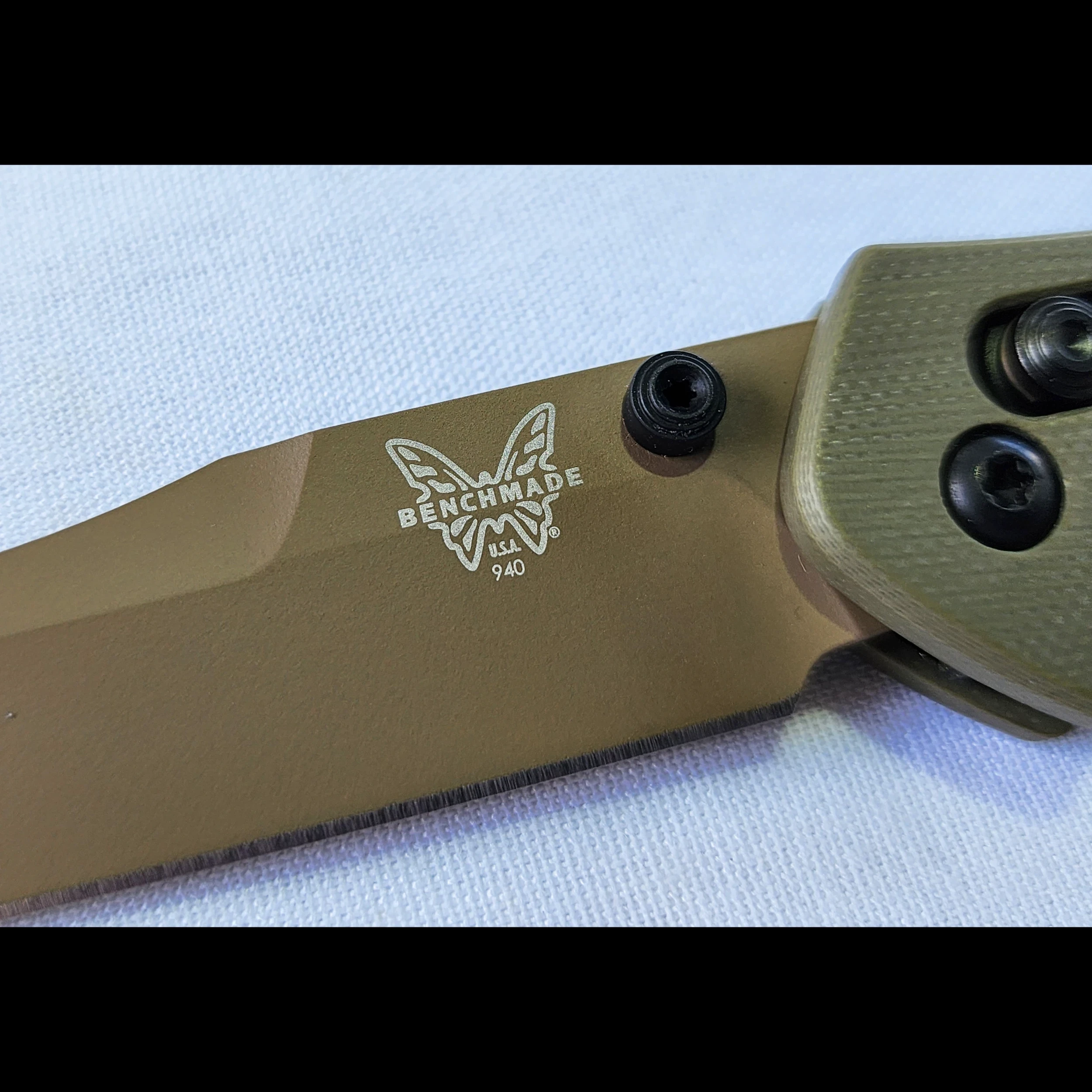 Bladebinge - BENCHMADE 940 Osborne / CPM-S90V | Desert Warrior