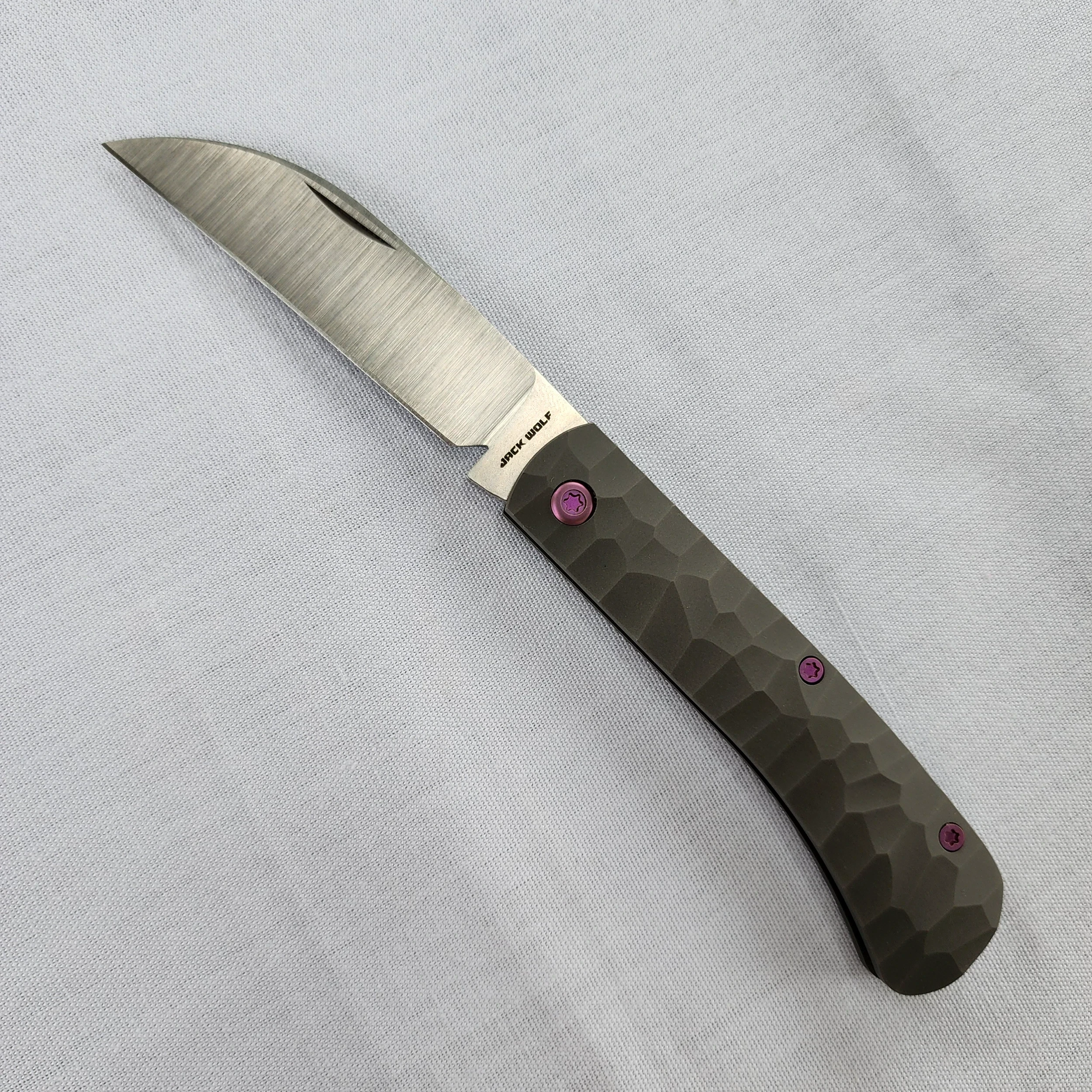 Bladebinge - Jack Wolf Knives - Venom Jack - S90V Titanium Rock