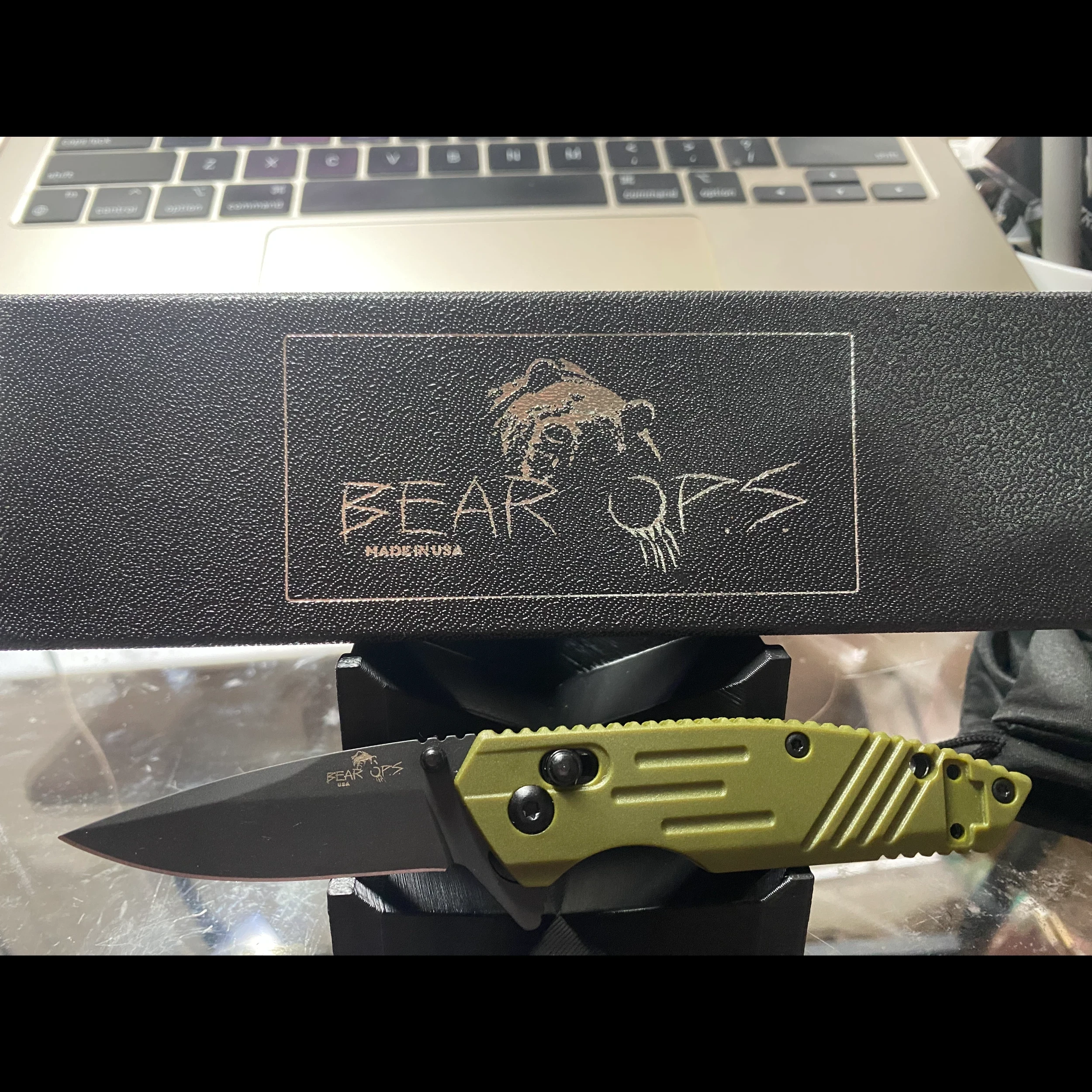 Bladebinge - Bear & Son Cutlery ~ Bear OPS Mini Rancor IX Slide Lock ...