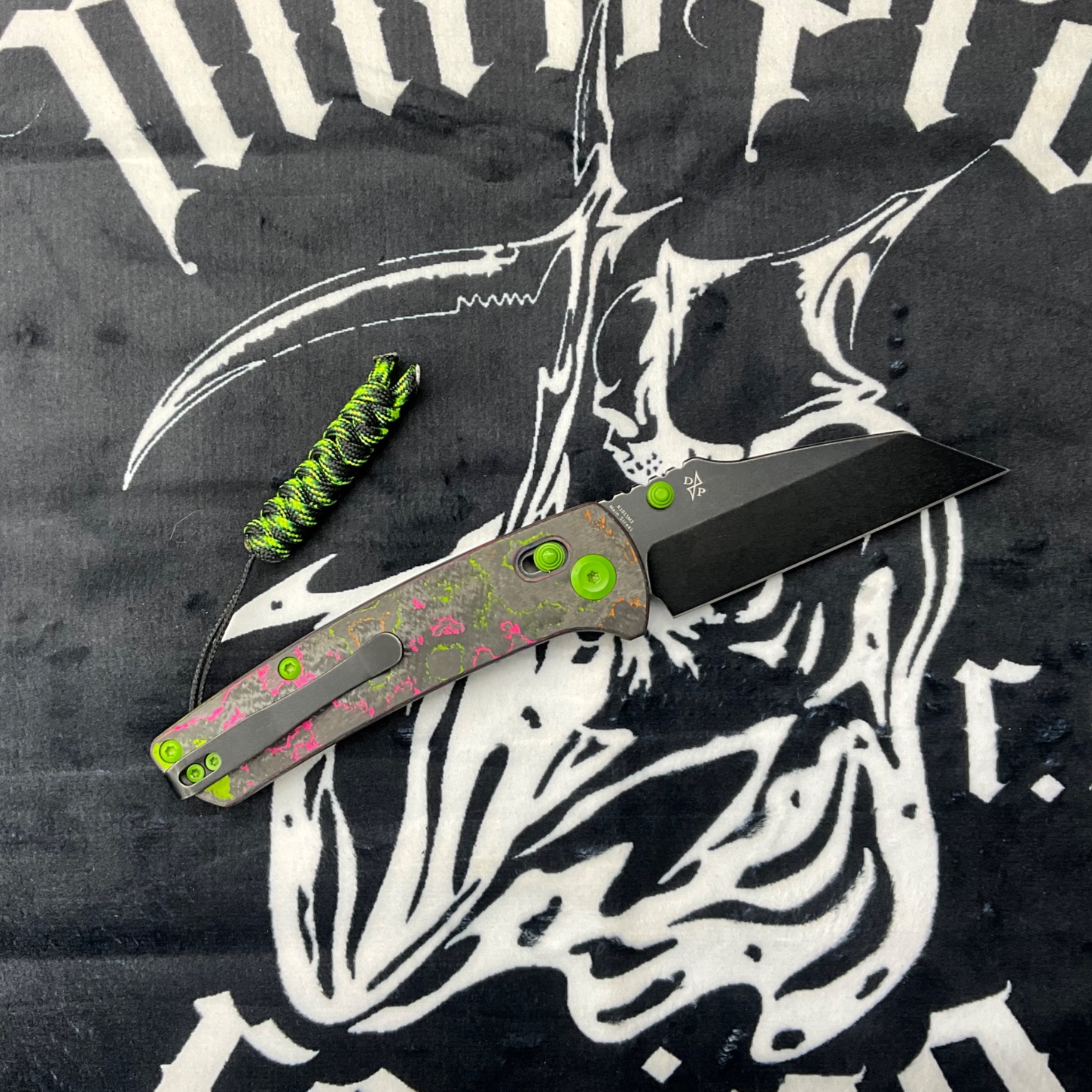 Bladebinge - Kansept Main Street - 80s Camo Carbon Fiber; S35VN