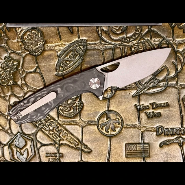Bladebinge - Gecko Customz Knifeworks - Sikorae Lite Flipper - Black ...