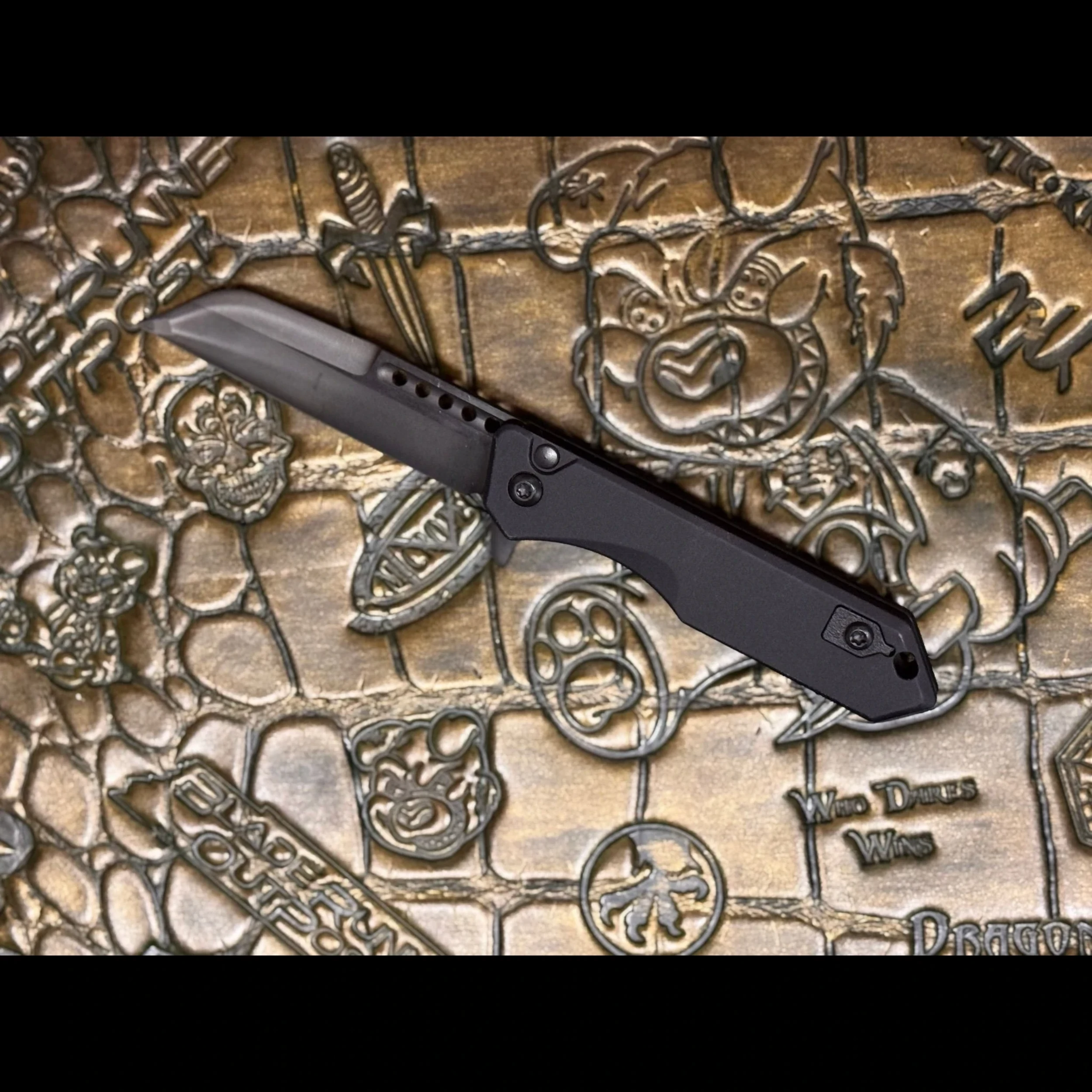 Bladebinge - Heretic Jinn Manual Prototype - BLK Aluminum - Hand