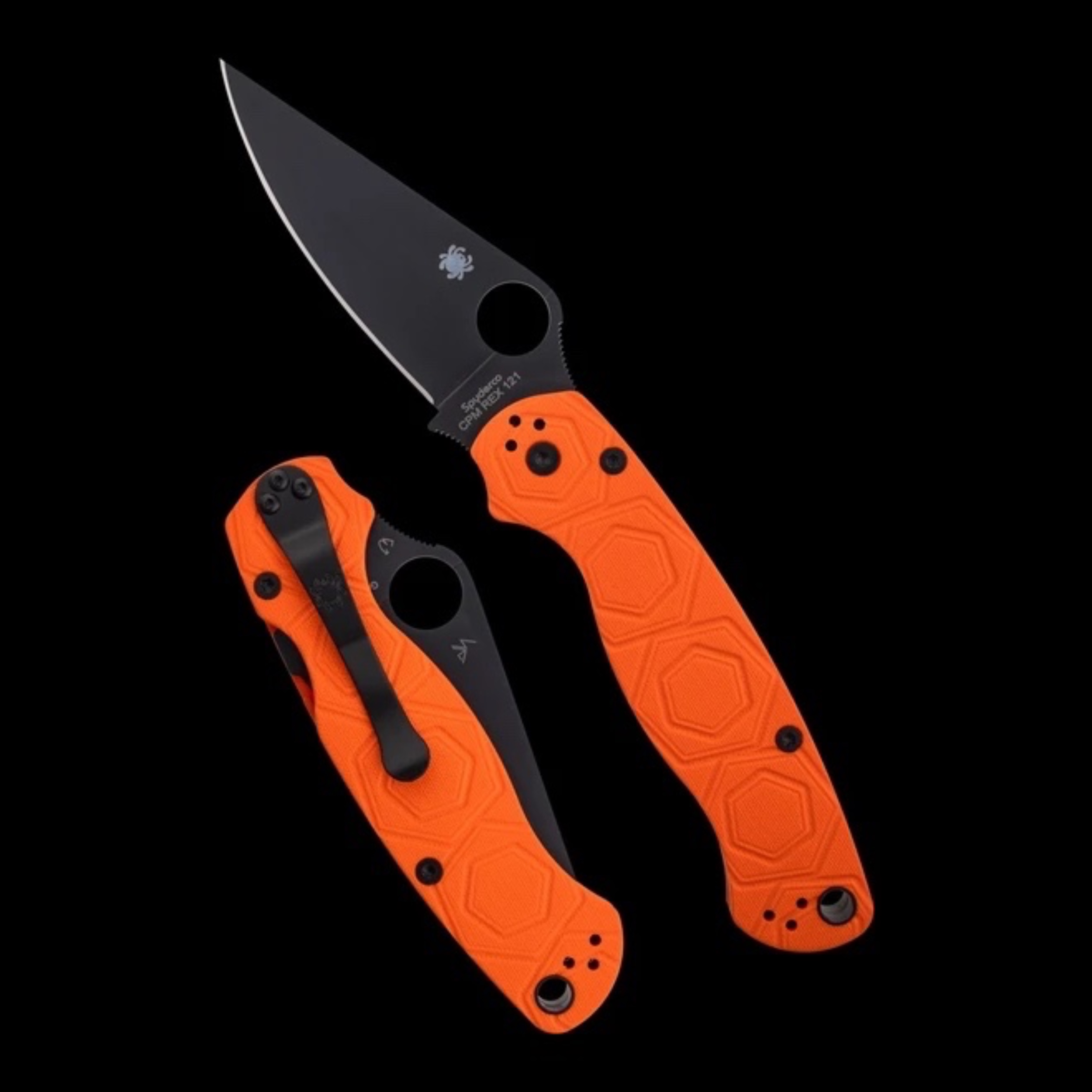 Rex 7291 Bladebinge - Spyderco Para Military 2 - 3.45