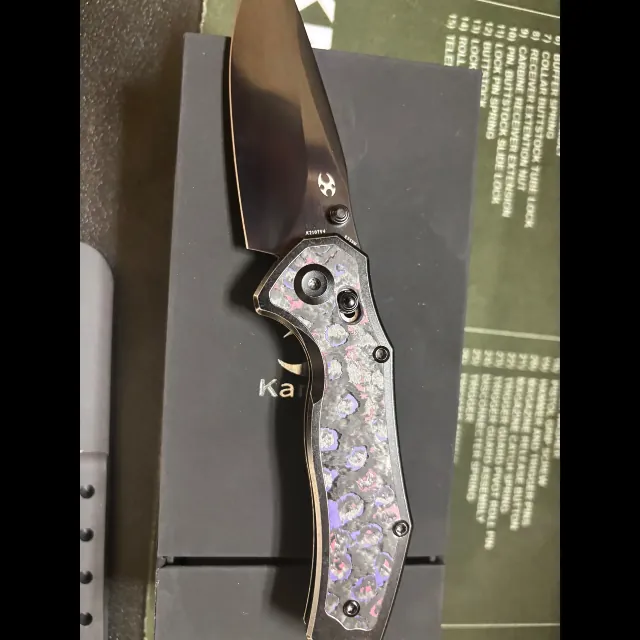 Bladebinge - (Third PRICE DROP ”Final”) Mirror DLC S35VN Kansept Knives ...
