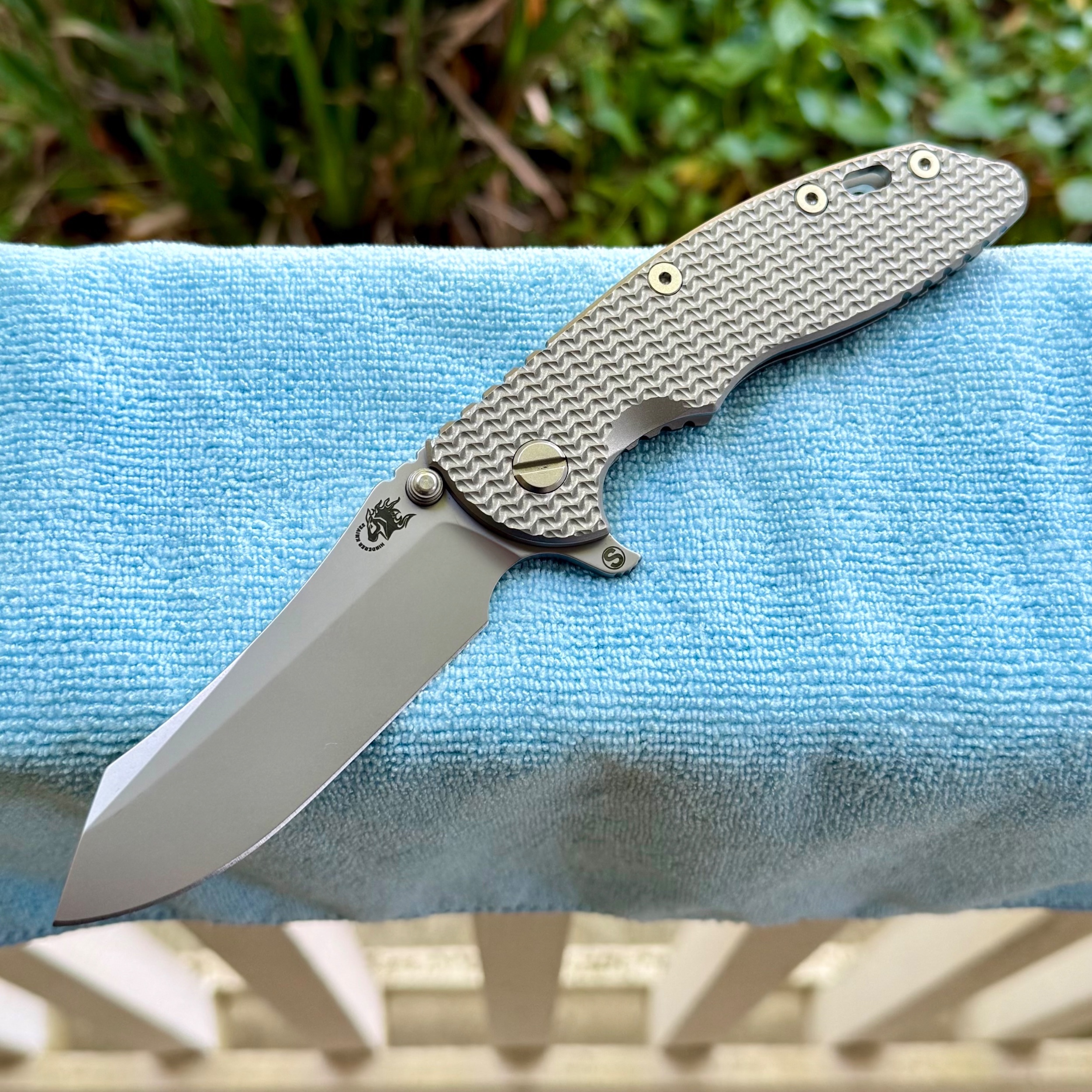 Bladebinge - Hinderer XM-18 Skinny Ripple Bead Blasted